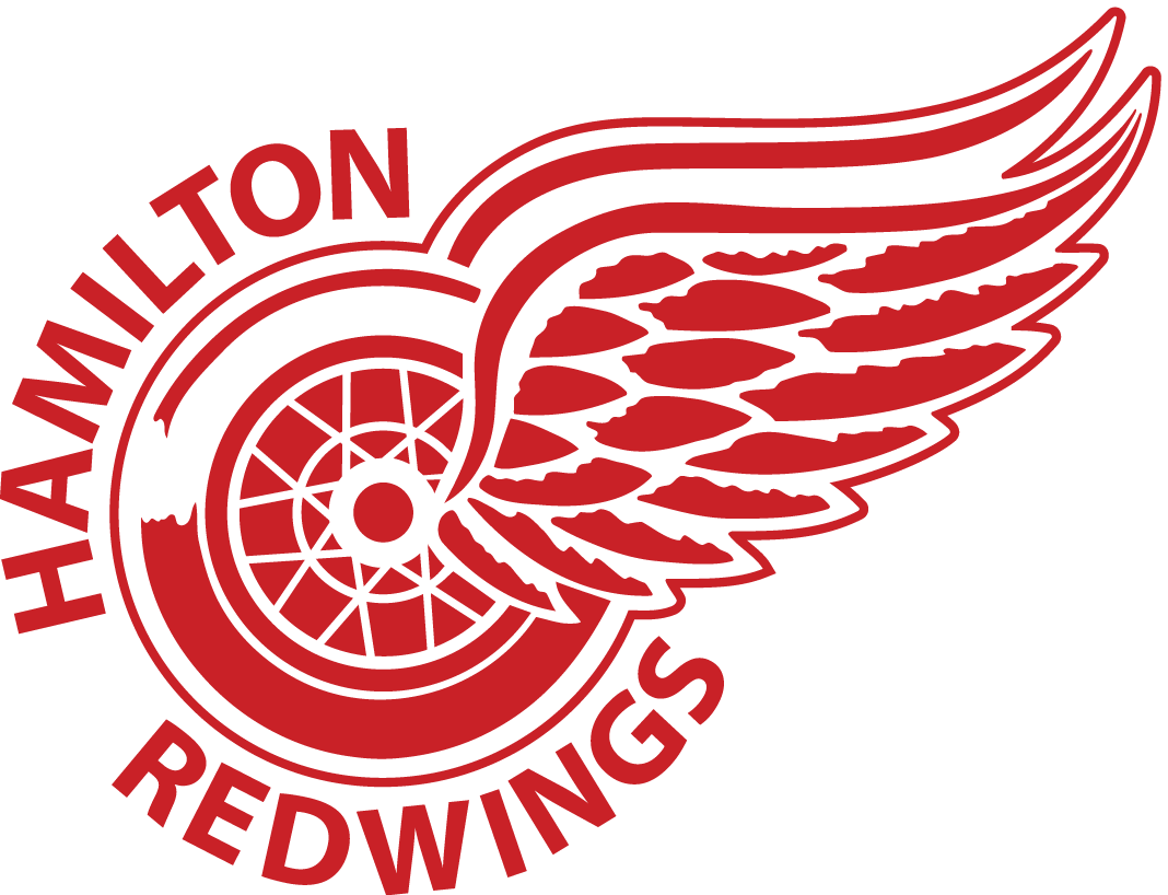 Hamilton Red Wings 2002-Pres Primary Logo iron on heat transfer